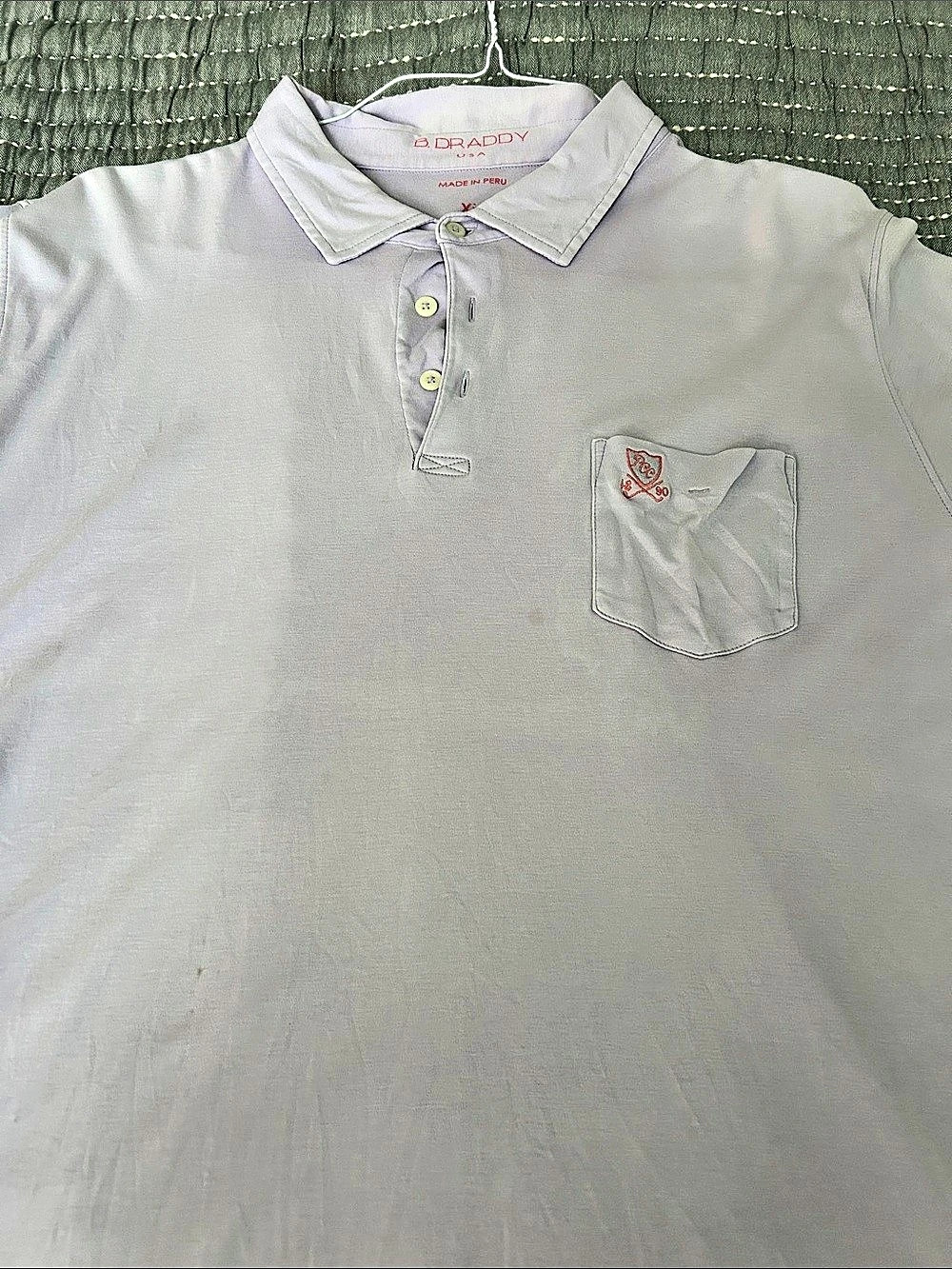 B.Draddy Polo Shirt Lavender XL